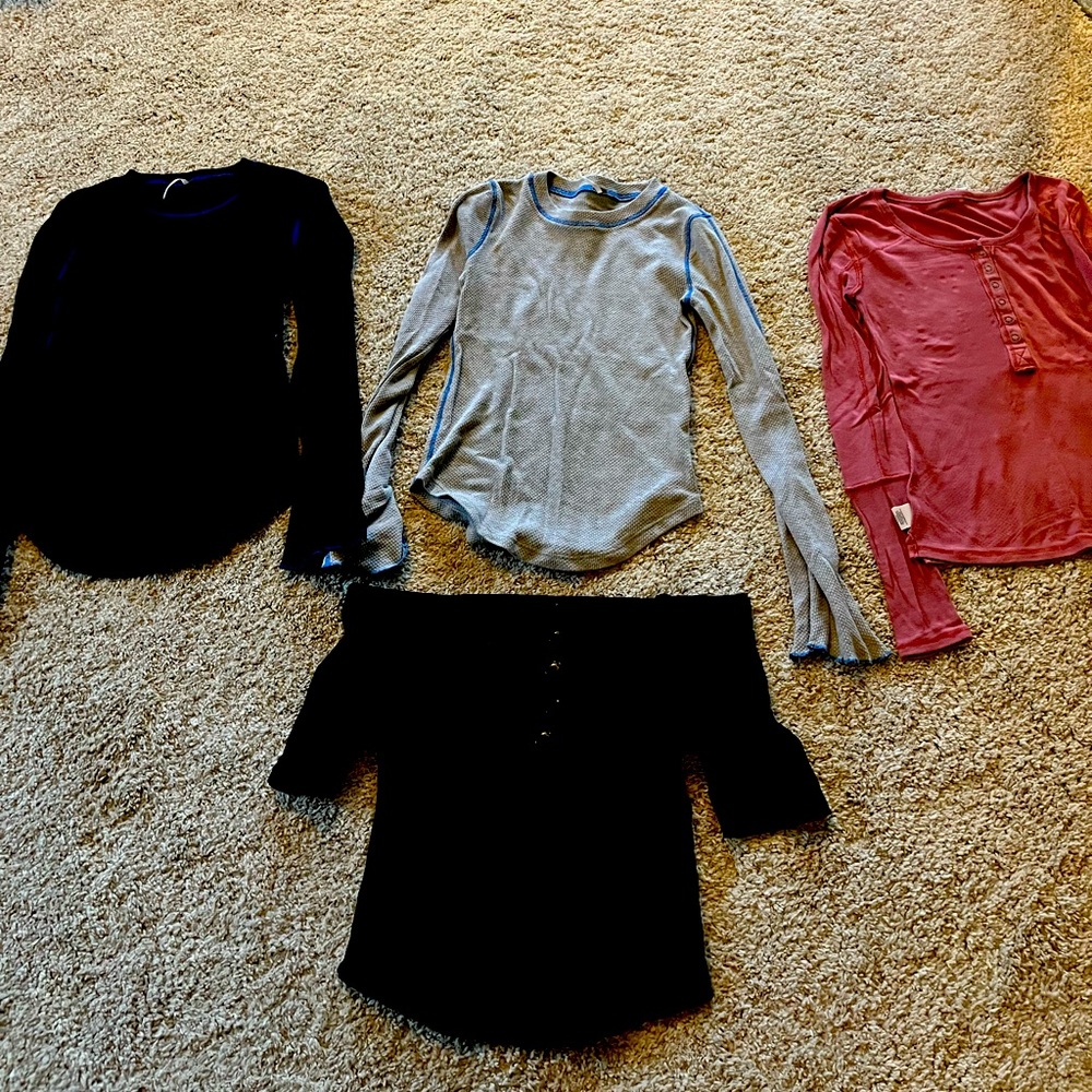 Free people 4 tops